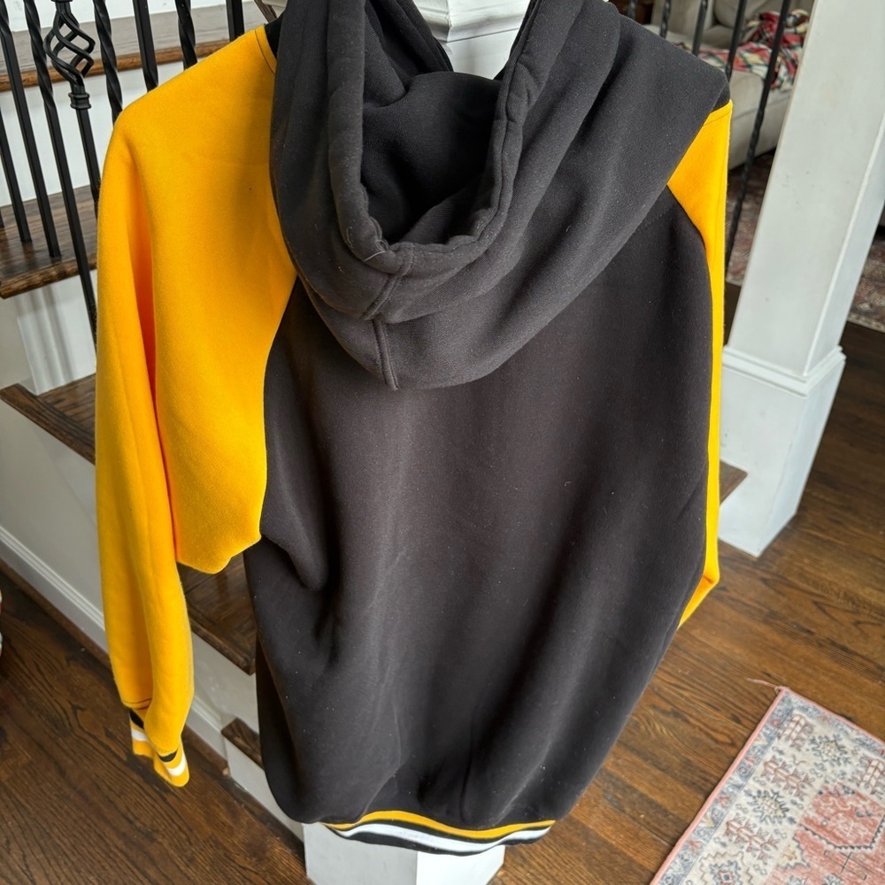 Renegade Black and Gold Pittsburgh Hoodie - Picture 5 of 6